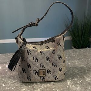 Dooney & Bourke Black and Gray Satchel